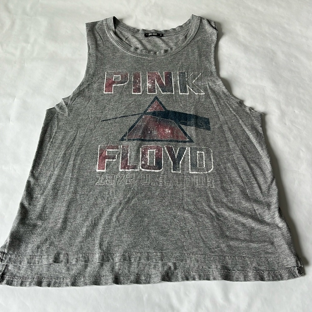 Grunge/Rock Pink Floyd Graphic Tank
